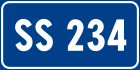 State Highway 234 shield}}