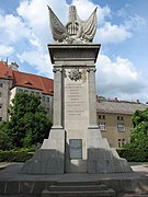Monument to the meeting of Allied forces, Torgau, Germany
