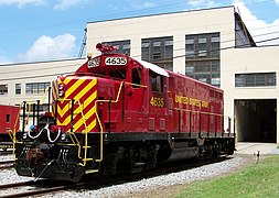CSX sold many GP16s to the United States Army and today #4635 serves at Fort Eustis