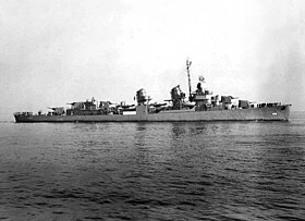 USS Guest vor Boston am 5. Februar 1943