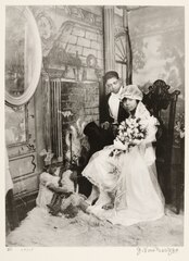 James Van Der Zee, Wedding Day, Harlem, 1926, printed 1974, gelatin silver print. Gift of Frank and Katherine Martucci [4]