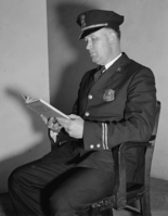 A White House Police officer (now the Secret Service Uniformed Division) in 1938