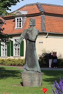 Statue Nathan der Weise in Wolfenbüttel (1961)