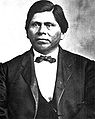 Image 16Allen Wright, a Choctaw minister, scholar and chief, is credited with creating the state's eventual name in 1866. (from History of Oklahoma)