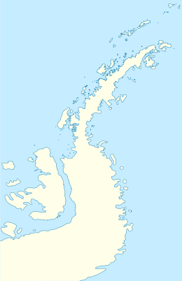Seymour Island is located in Antarctic Peninsula