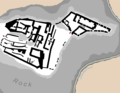 Plan of the fortress.