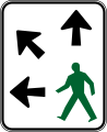 (R3-5) Pedestrians may Cross Diagonally (left)