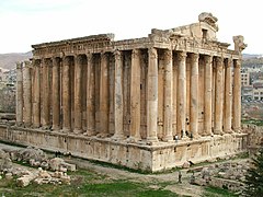 Temple of Bacchus, Baalbek.