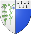 Hanf im Wappen von Hamme, Belgien