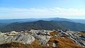 Southward view from the summit of Camel's Hump (with Mt. Ethan Allen in the immediate foreground), September 2017.