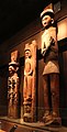Salish wooden carvings at The Field Museum, Chicago