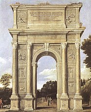 A Triumphal Arch, Prado Museum, Madrid.