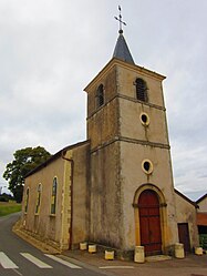The church in Moncheux