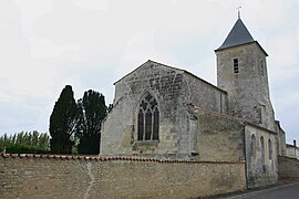 The church in Nantillé