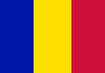 2:3 Bürgerliche Flagge Andorras