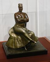Gaston Lachaise (1882–1935), Woman Seated, modeled 1918, cast 1925