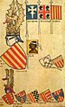 Armorial Gelre (Folio 62r), zwischen 1370 und 1414