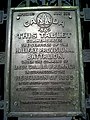 Plaque commemorating Bremner and the Halifax Provisional Battalion, Halifax Public Gardens
