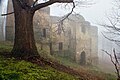 Harewood Castle: an ancient medieval fort which was built in the 14th century.