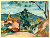 Saint-Tropez, 1927 (Musée National d'Art Moderne)