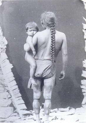 Kalina woman with child (1882)
