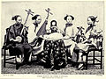 A group of Qing dynasty musicians from Fuzhou