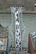London Millennium Bridge from Saint Paul's