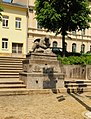 Zwei Kriegerdenkmale, Denkmal für die Gefallenen des Deutsch-Französischen Krieges 1870/71 und Denkmal für die Gefallenen des Ersten Weltkrieges