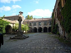 Courtyard in the Castello di Maniace