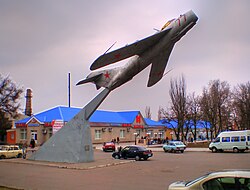 Main square of Novoazovsk