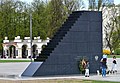 Monument to the victims of 2010 Smolensk air crash, in front of the Tomb of the Unknown Soldier