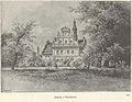 Schloss Brunnersdorf/ Prunerov im Jahre 1896