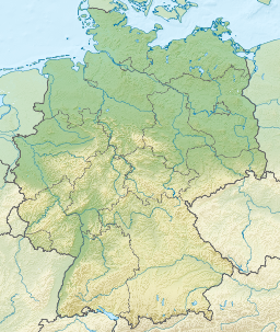 Location of the lake in Germany.