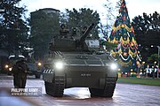 Philippine army Sabrah Light Tank on parade