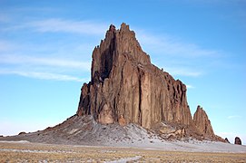 Shiprock, New Mexico, USA.