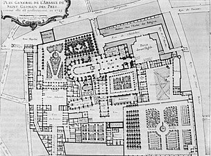 Plan of the Abbey (1723)