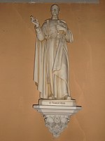 Statue of St.François Regis, St. Martin-de-Valamas, Ardèche