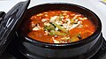 Sundubu-jjigae (spicy soft tofu stew)