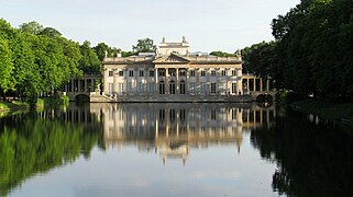 Palace on the Isle in Warsaw (by Domenico Merlini and Johann Christian Kammsetzer, 1773–93)
