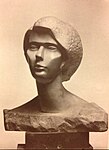 Daughter Susana's portrait, marble, 1978, Tretyakov Gallery fund