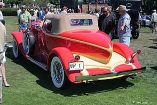 1933 Auburn Speedster rear