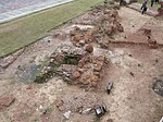 A Famosa, Abwassergraben der Ruine