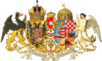 Das mittlere gemeinsame Wappen von Österreich-Ungarn (1915–1918)