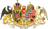 Das Wappen Österreich-Ungarns von 1915 bis 1918