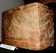 Vessel, by the Boian culture, c. 4300–3500 BC, ceramic, Bucharest Municipal Museum
