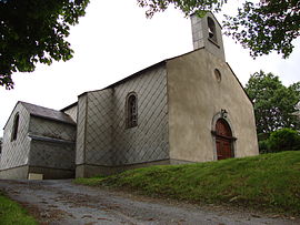Bouisset church, in Lasfaillades