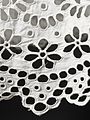 Broderie anglaise, a type of cutwork