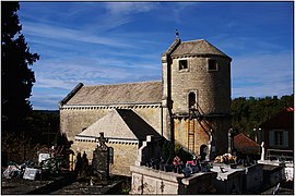 The church in Cassagnes