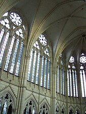 Bar tracery windows at Amiens Cathedral