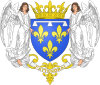Coat of arms of Henri d'Orleans (1822-1897)